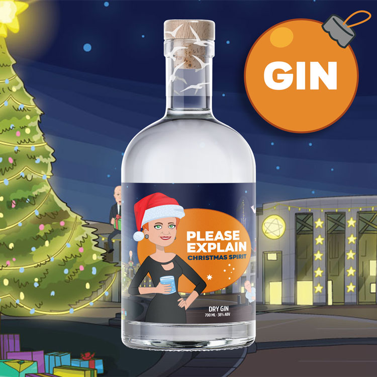 Please Explain Christmas Spirit Gin