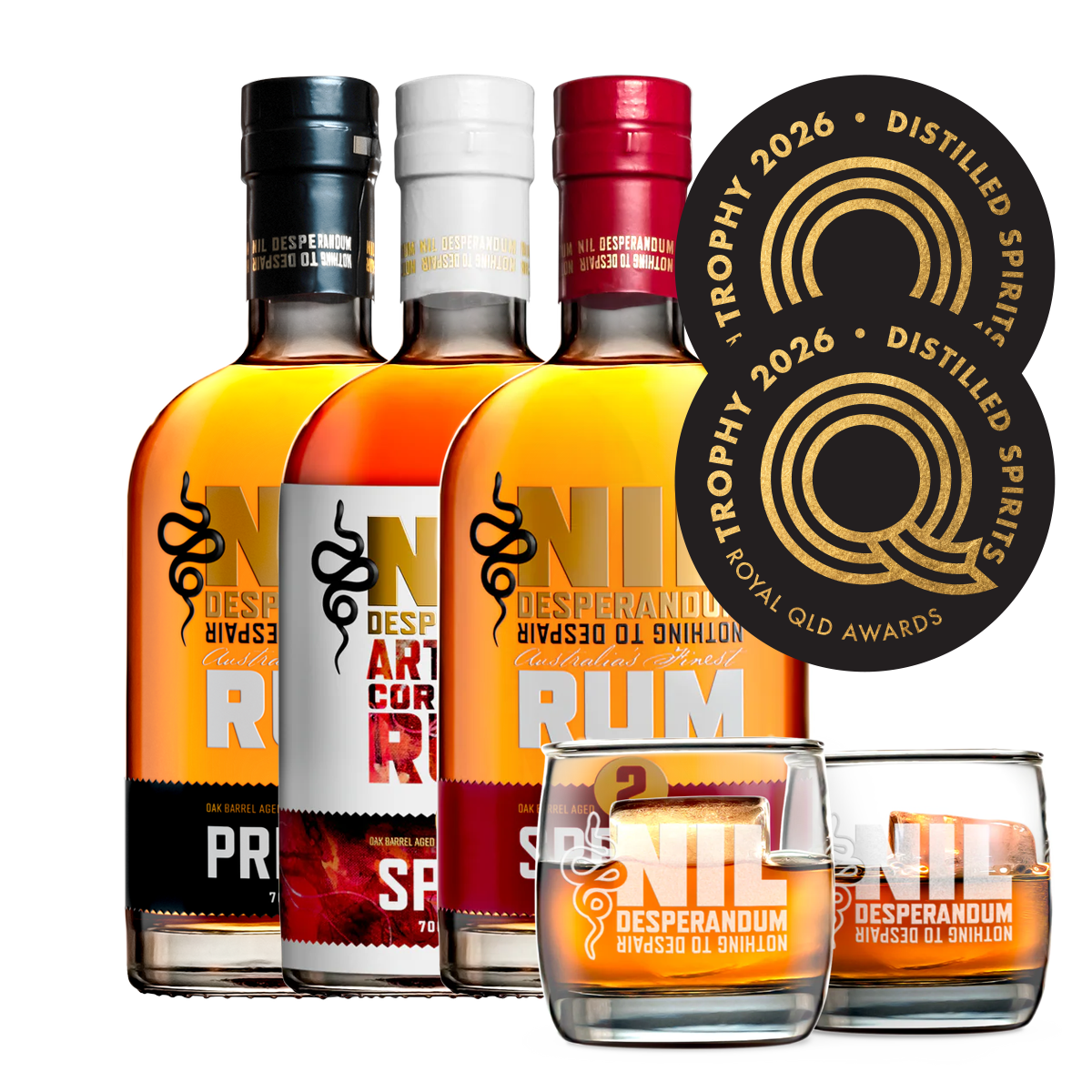 Nil Desperandum Back to Back Bundle