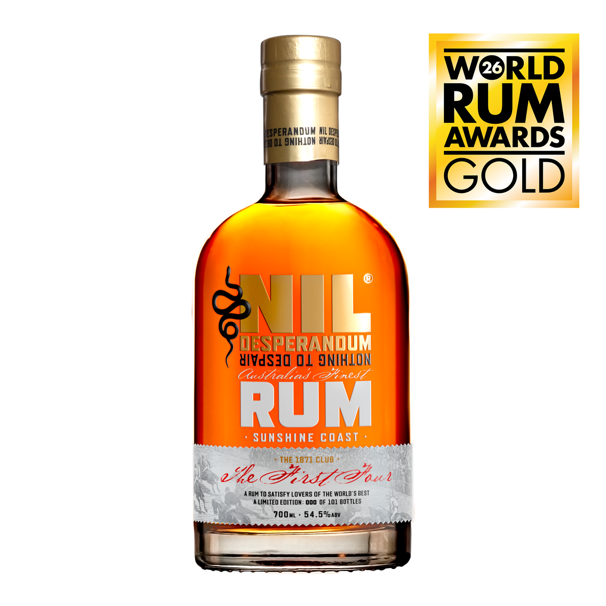 The First Four Australian Rum