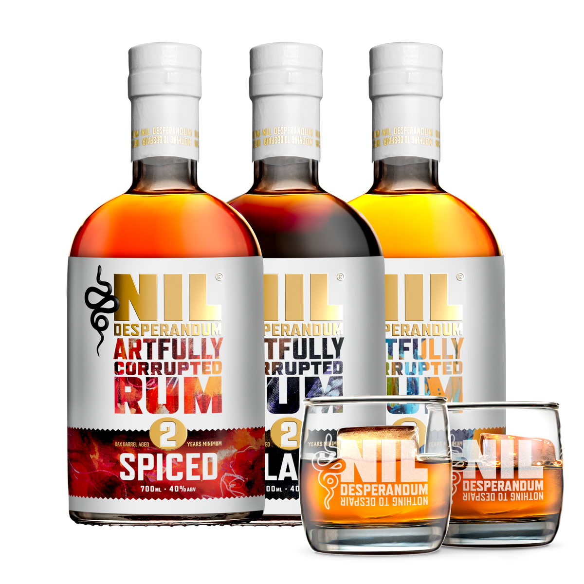 Nil Desperandum Artfully Corrupted Rum Bundle