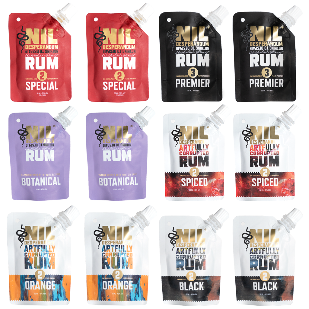 Nil Desperandum Rum Party Pouch 12 Pack